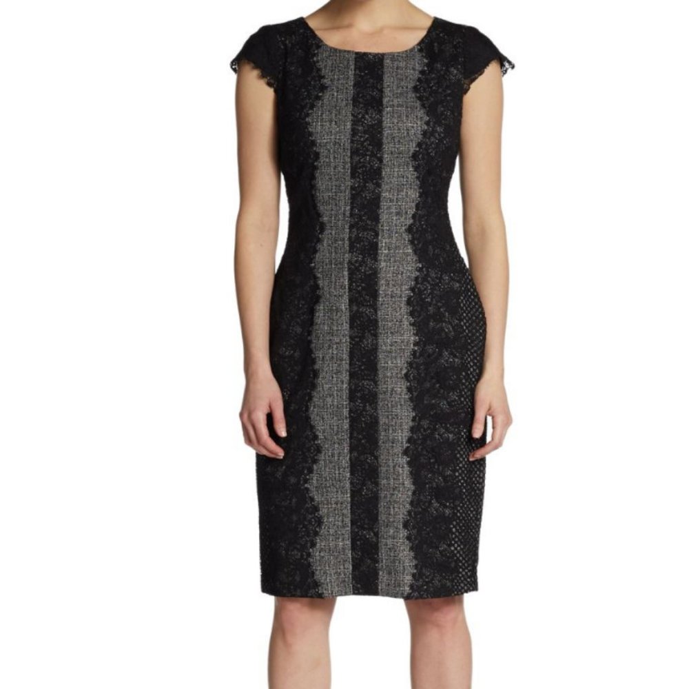 Betsey Johnson Lace Sheath Dress 4